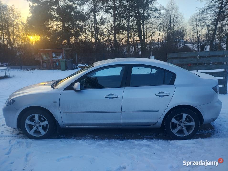 Mazda 3 sedan niski przebieg Ślesin sprzedam
