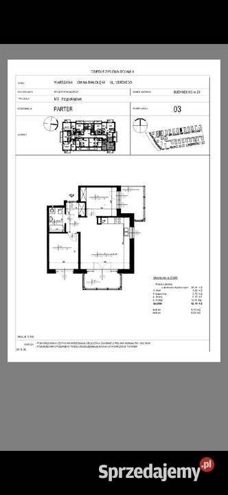 Sprzedam Mieszkanie 52m2 2garaże i boks 2 piętra Warszawa