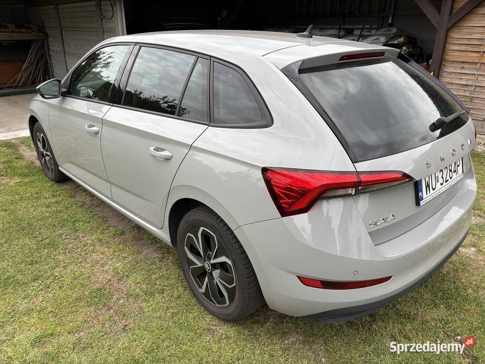 Skoda Scala 10 DSG 2022 Tsi automat grzane Huta Szklana sprzedam