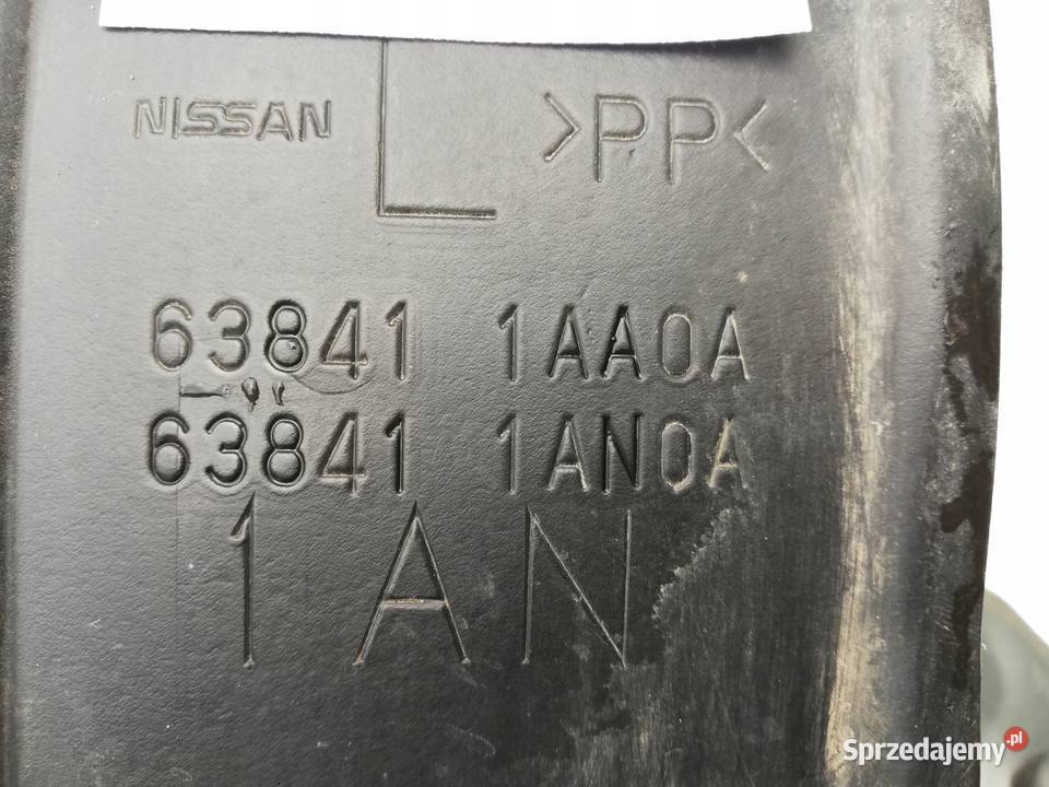 NADKOLE PRZEDNIE LEWE NISSAN MURANO Z51 Nowy Tomyśl