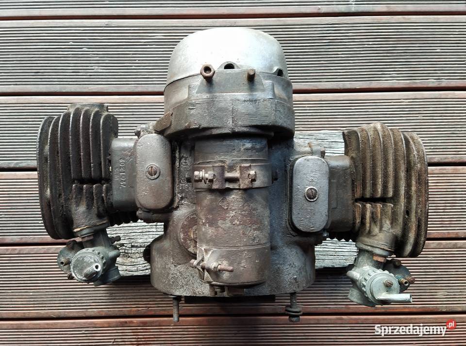 Silnik m72 data 10 1954 oryginał produkcja IMZ Części i akcesoria motocyklowe Kalisz