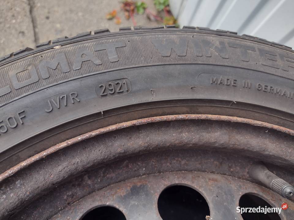 Opony zimowe na felgach stalowych Citroen Aleksandrów Łódzki