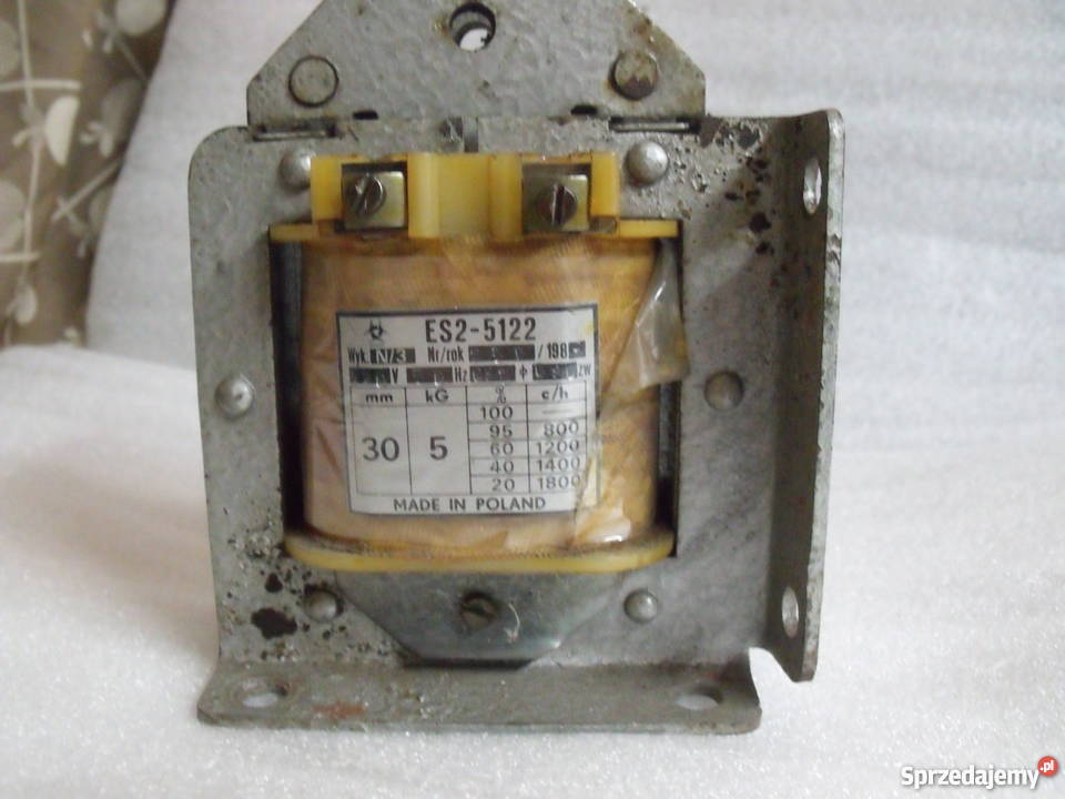 Elektromagnes luzownik typ ES2 5122 Elbląg sprzedam