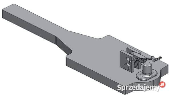 Płyta nośna haka zaczepu 596 mm 009610310A01 Do maszyn uprawowych Kamionna