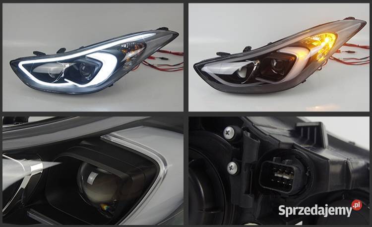 NOWE lampy przednie lampa przód Hyundai Elantra osobowe Lampy przednie łódzkie