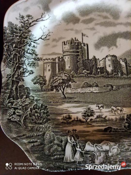 Talerzyk Castle Story Johnson Bros Made in Gdańsk