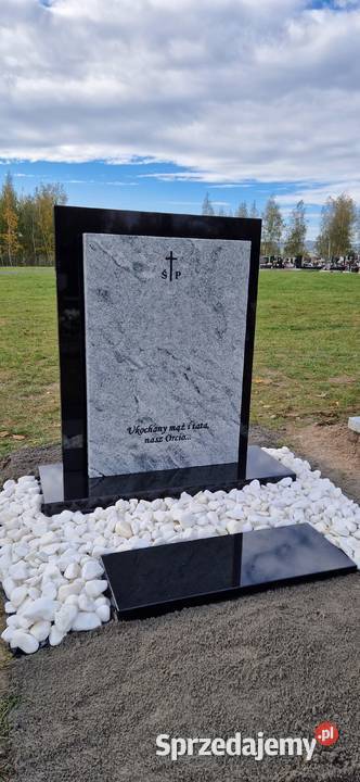 Nagrobek PREMIUM viscount white szwed 1961 dolnośląskie Świdnica