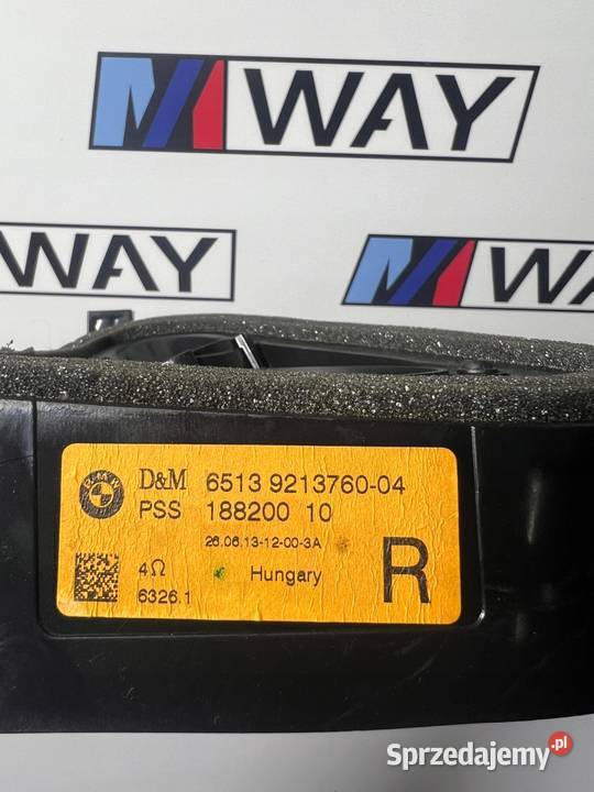 BMW X3 F25 GŁOŚNIK TOPHIFI SŁUPKA D PRAWY HARMAN