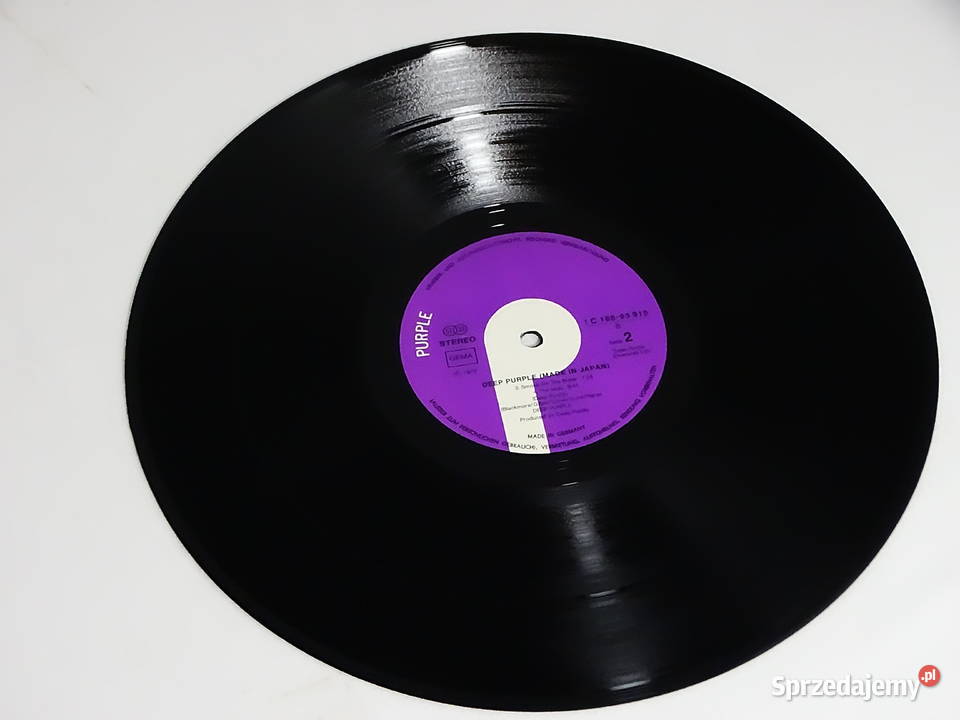 Deep Purple Made In Japan Label Purple Records Biłgoraj