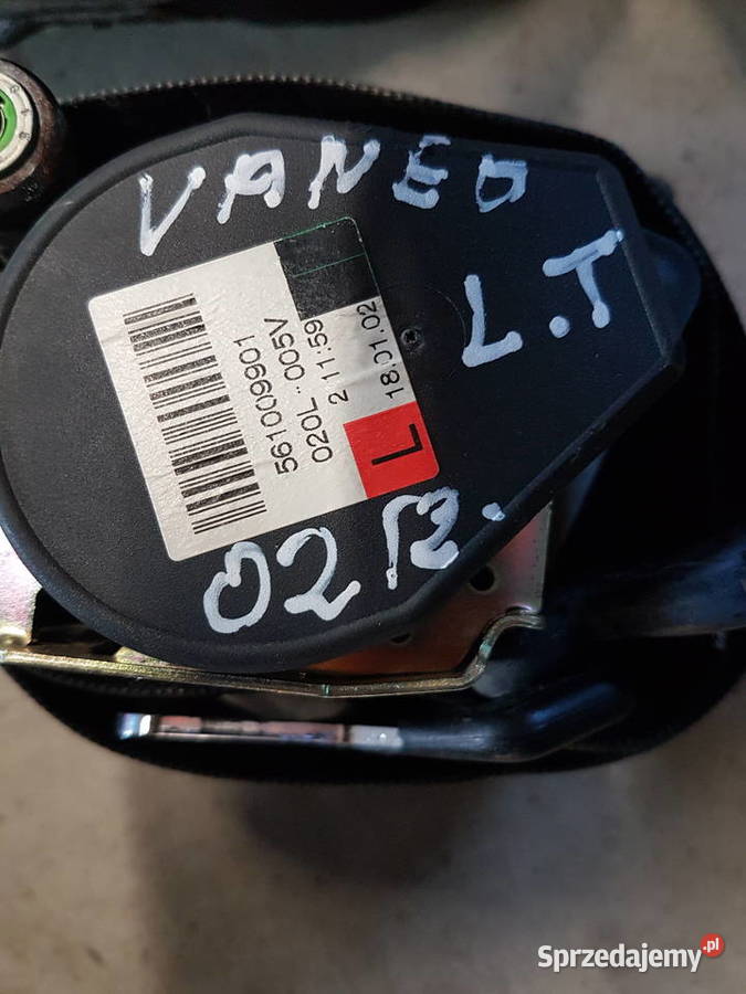 MERCEDES VANEO W414 PAS BEZPIECZENSTWA PASY wielkopolskie Turek