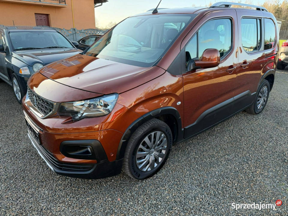 Peugeot RIFTER klima navi kamery gwarancja Rifter Zbąszyń sprzedam