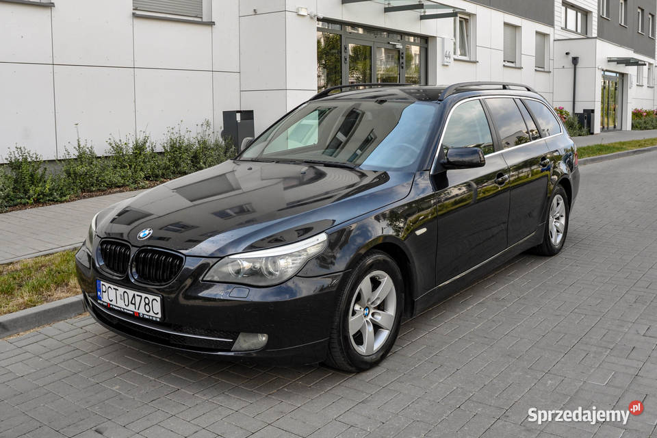 BMW Seria 5 E61 20d 177 Automat Lift Skóry Wrocław