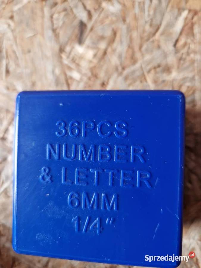 Znaczniki numery i litery 36 6 mm FT3606 Głogowa sprzedam