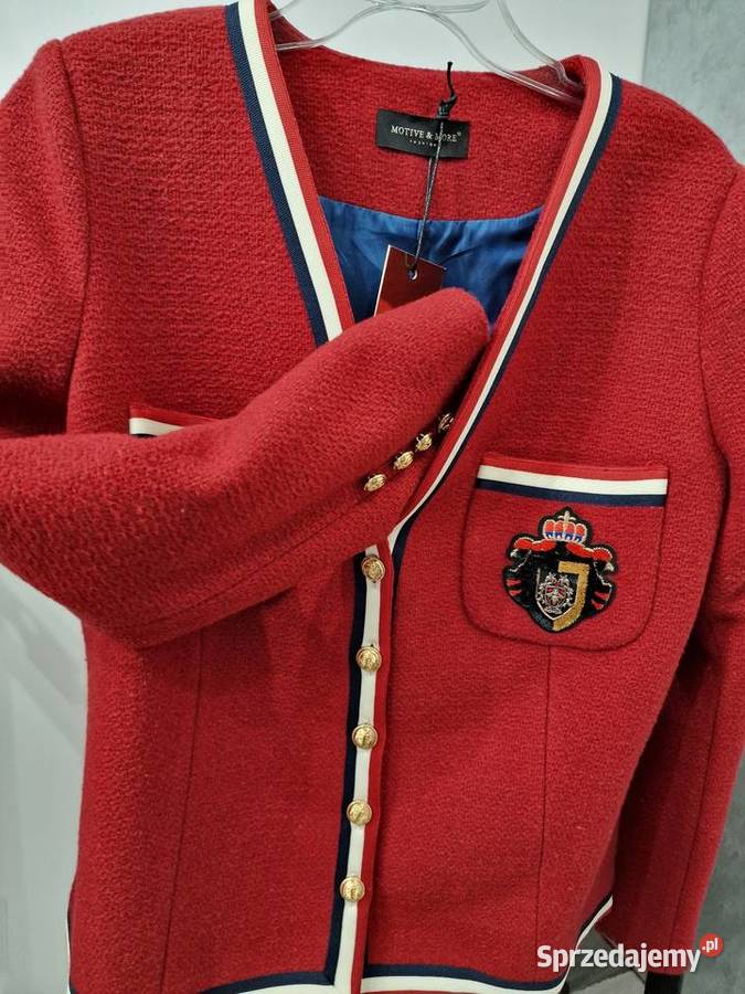 Bolerko Żakiet Marynarka Uni S M L MotiveMore Odzież damska Żywiec