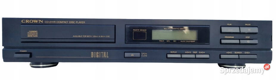 Crown CD 2111 R CD2111R kompaktowy odtwarzacz Elektronika Międzychód
