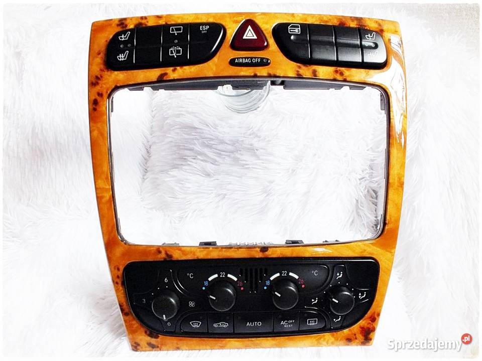 Ramka Panel sterowania klimatyzacją Mercedes