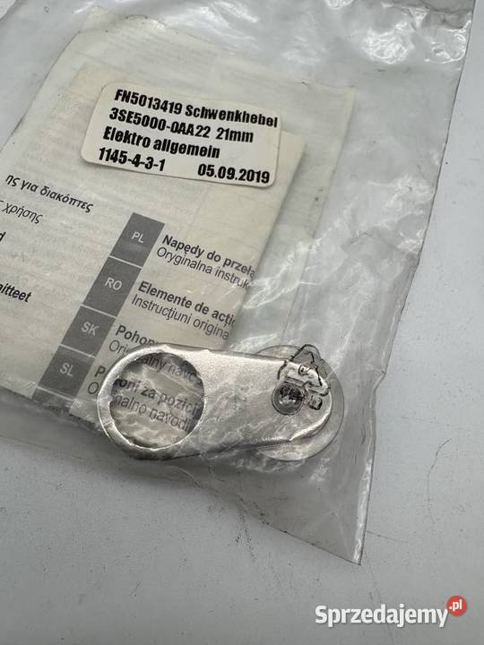 Siemens 3SE50000AA22 Głowica krańcówki Warszawa sprzedam