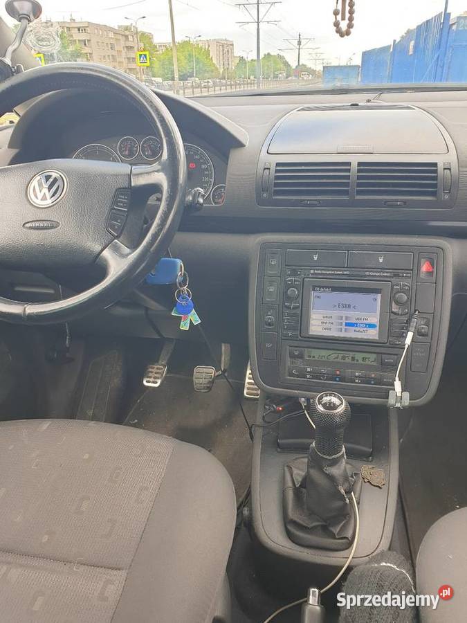 Volkswagen sharan 19 tdi 130 7 miejsc nieuszkodzony Warszawa