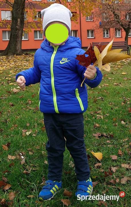 Kurtka NIKE rozmiar 98 kaptur wiosenna Kurtki i płaszcze Zabrze