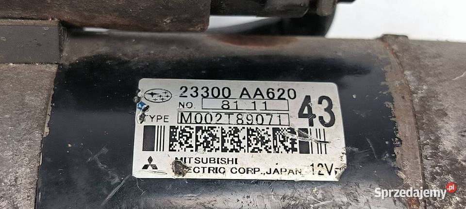 ROZRUSZNIK MITSHUBISHI M002T89071 osobowe Lipno