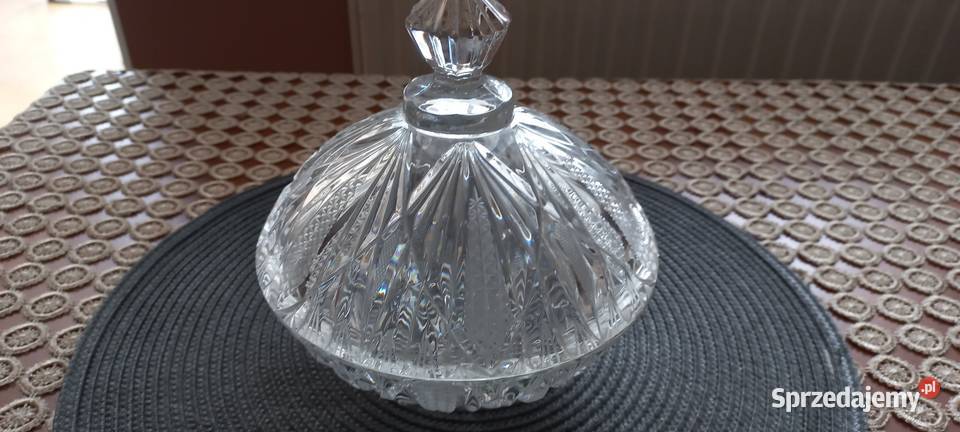 Kryształ z epoki PRLu pomorskie Pruszcz Gdański