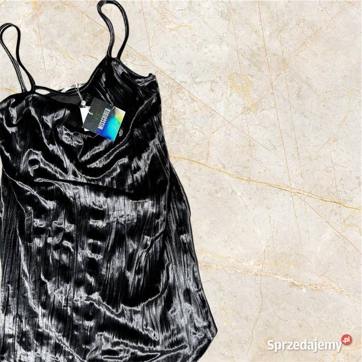 Sukienka mini welurowa Missguided M większe świętokrzyskie sprzedam