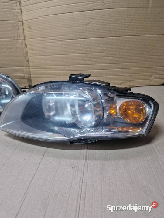 Audi a4 b7 lampy przód lampa lewy przód prawy dolnośląskie Złotoryja
