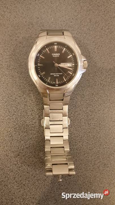 Zegarek srebrny Casio Zegarki Szczecin