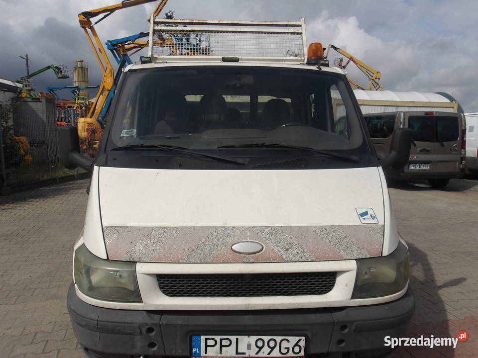 Ford Transit wywrotka 6 miejsc 24 TD ładowność diesel Pleszew