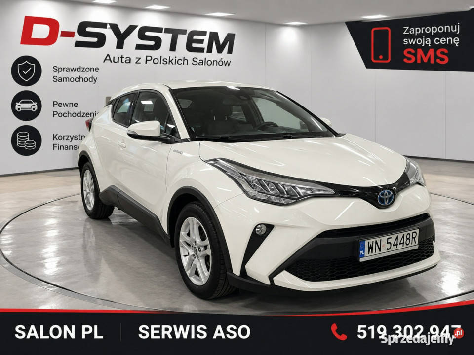 Toyota CHR CHR 22r Salon Polska 18 Hybrid GWAR tempomat podlaskie Białystok