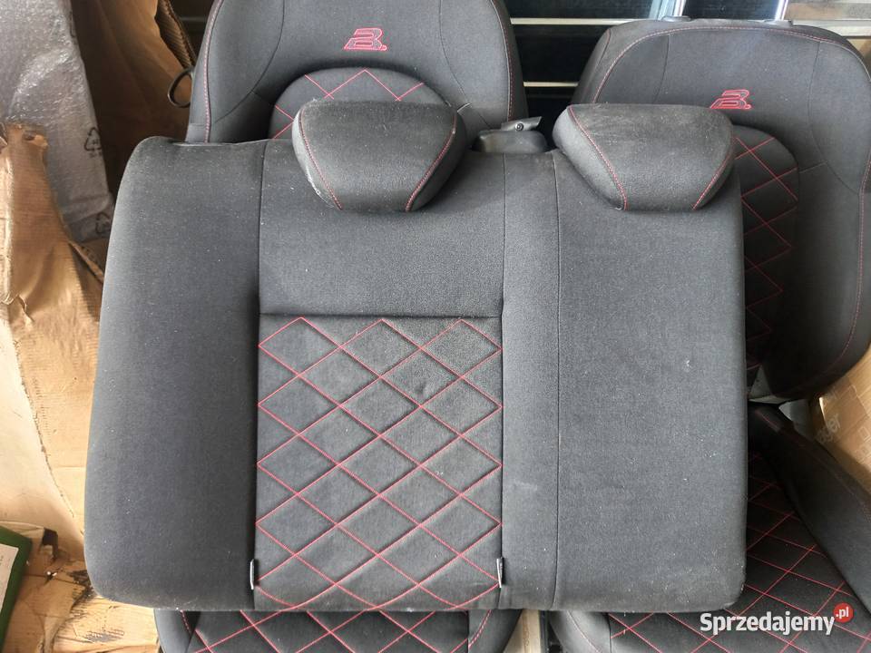 Fotele Seat Ibiza Cupra Bocanegra super stan osobowe dolnośląskie sprzedam