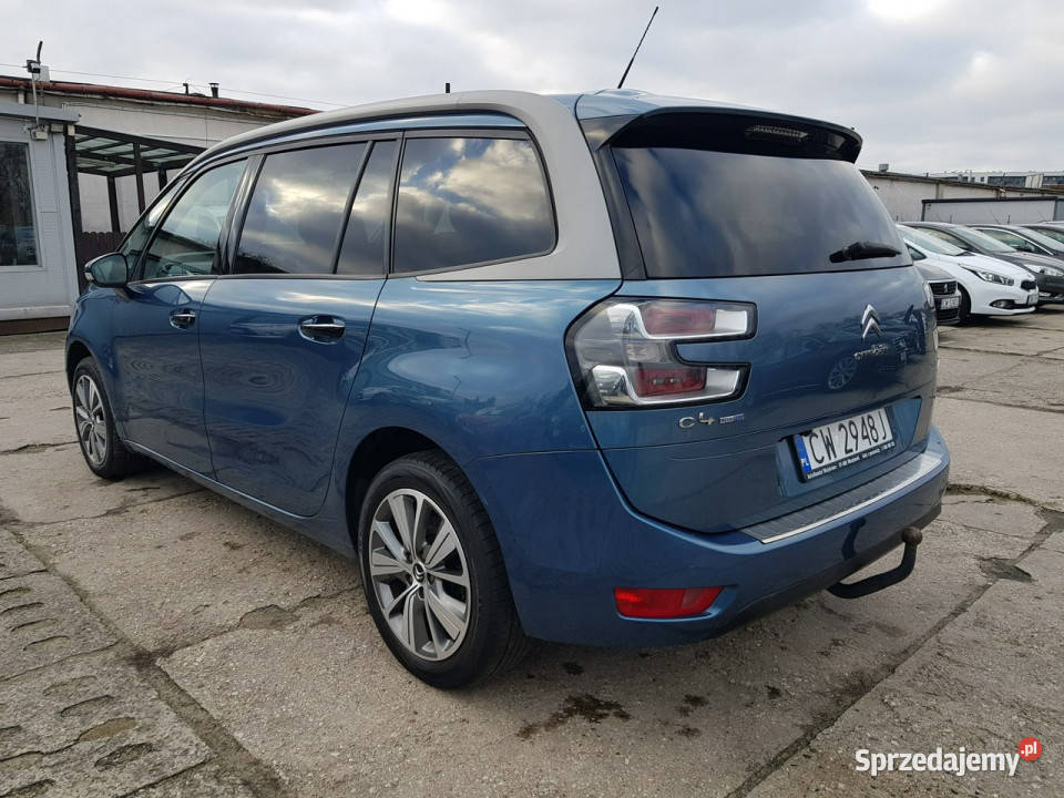Citroen C4 Grand Picasso 20 HDi 7 osób Kamera kamera cofania Włocławek sprzedam