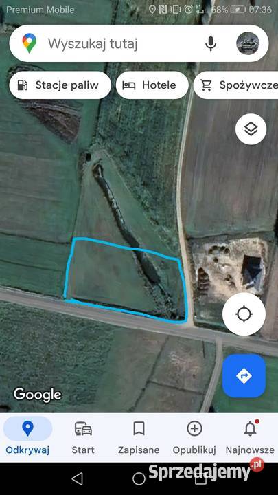 Sprzedam działkę Filipów 65000 Filipów Trzeci
