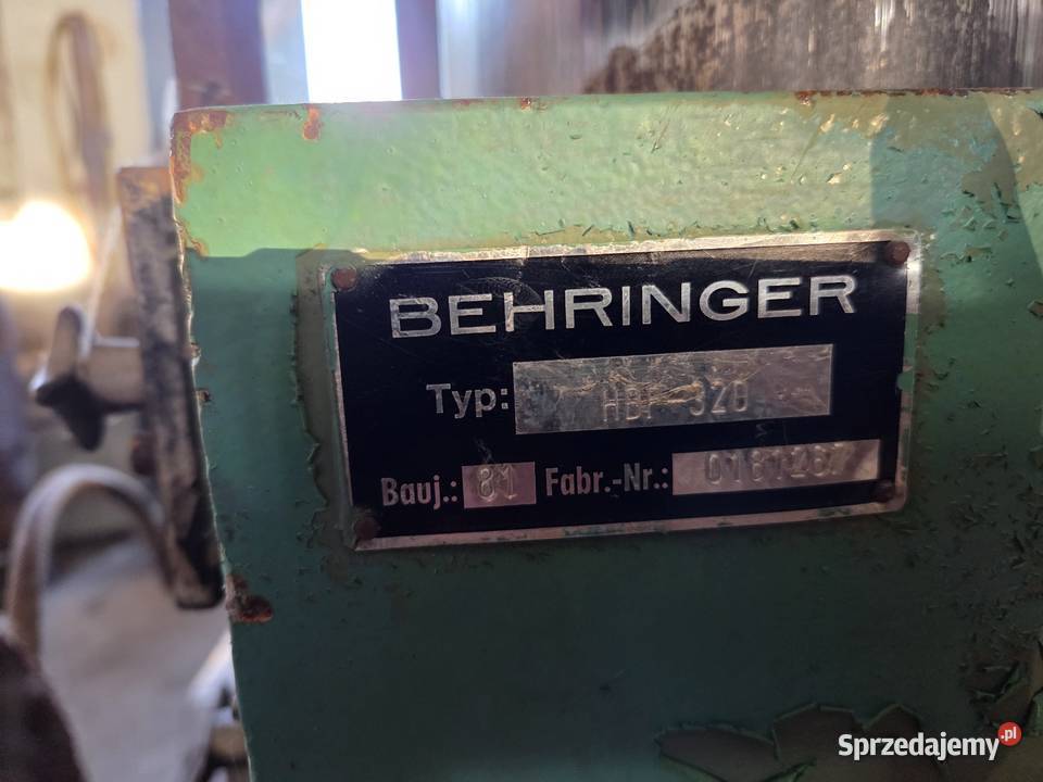 Piła taśmowa Behringer HBP 320 Lwówek