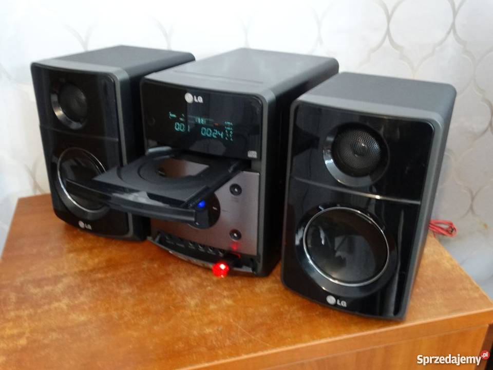 Wieża LG z kol USBrec RDS sprawna i ładnaWYSYŁKA Jasło