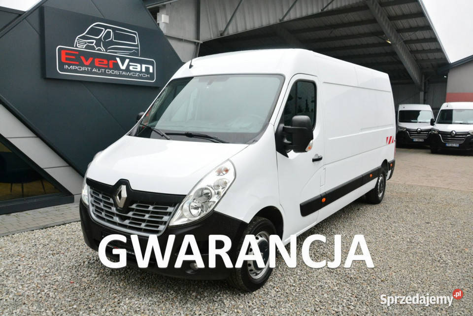 Renault Master L3H2 pełna blaszak centralny zamek