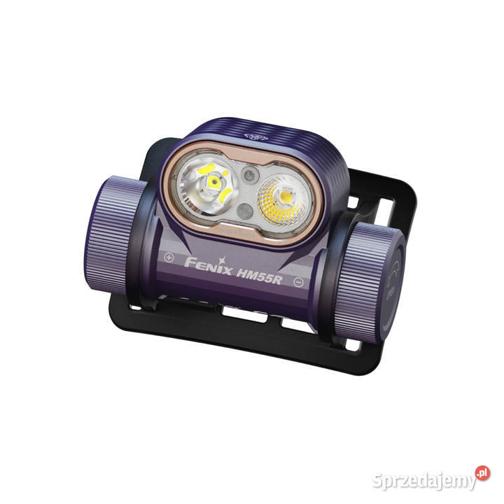 Latarka czołowa Fenix HM55R ciemnofioletowa Latarki i oświetlenie Warszawa
