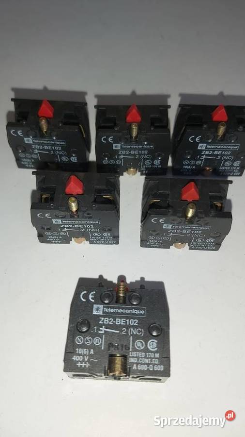 Styk Telemecanique ZB2BE102 1NC Elektryka i akcesoria Wyszków