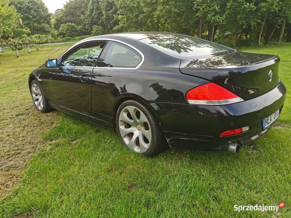 Bmw 630i e63 258 sprowadzony światła przeciwmgielne Bolków