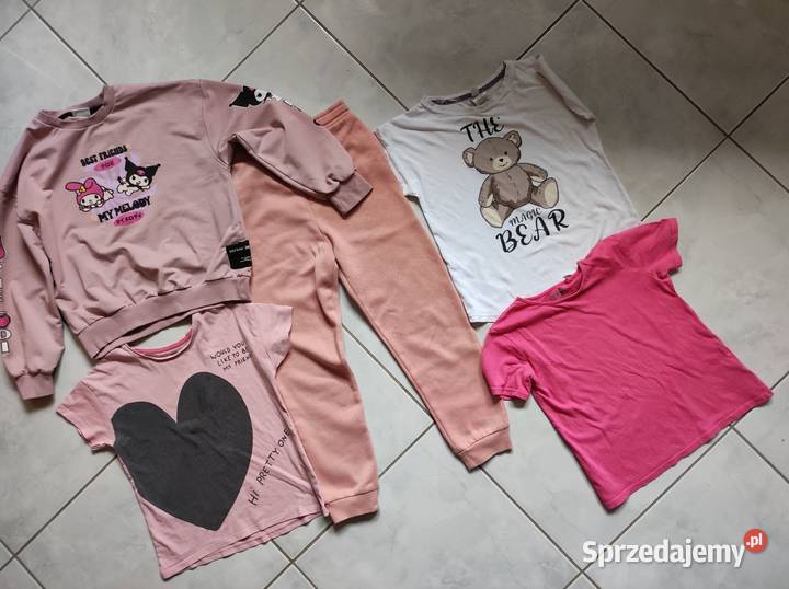paka zestaw ubranek dziewczynki dres bluza Kielce sprzedam