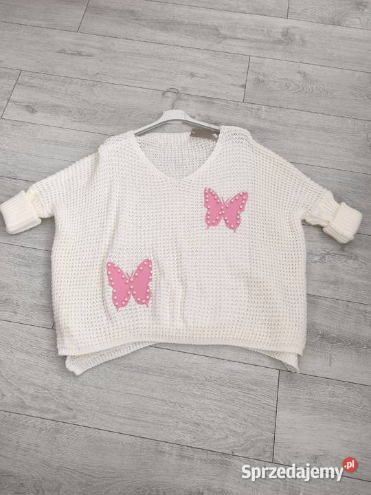 Sweter biały