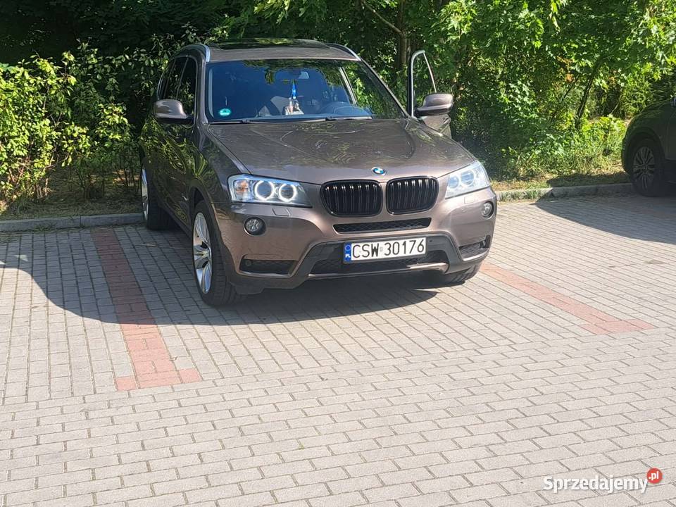 BMW x 3 20 benzyna Xdrav 184 naviskóra panorama ESP Brodnica