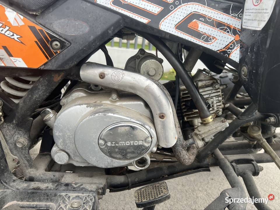 Quad EGL Motor 50 w stanie Lutoryż