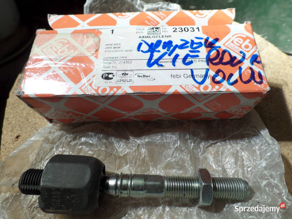 DRĄŻEK KIEROWNICZY VOLVO V70S80XC90FEBI 23031 mazowieckie Sokołów Podlaski sprzedam