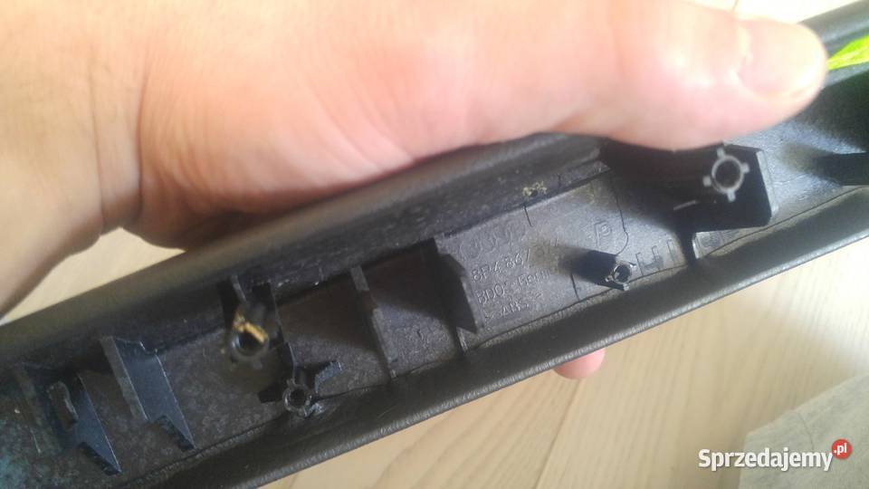 Podłokietnik prawy tył skórzany czarny A3 S3 RS3 lubelskie Lublin