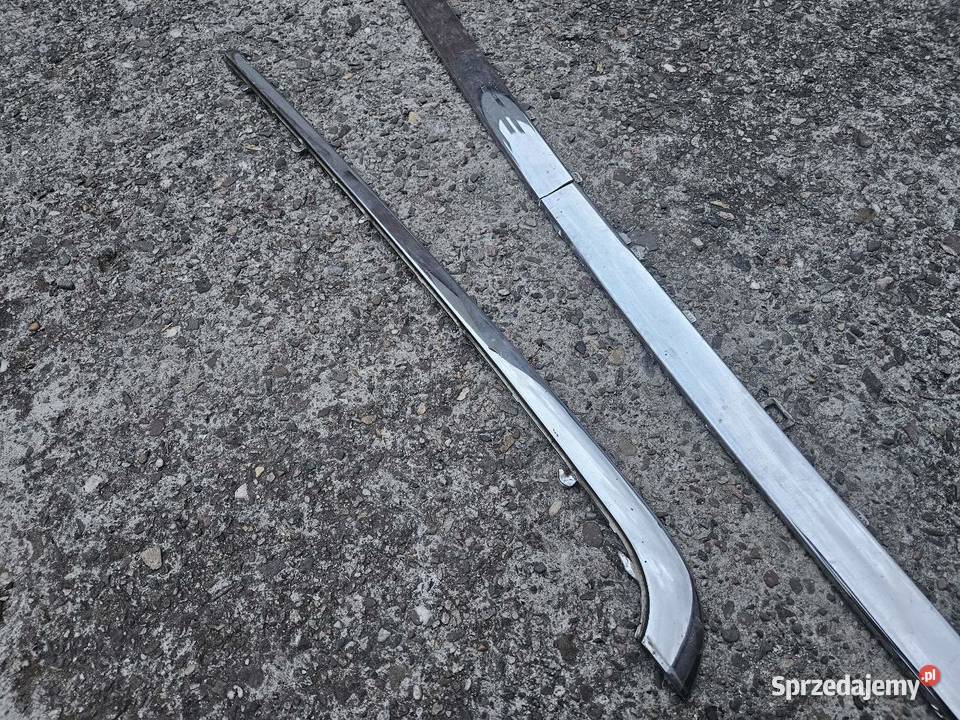 Listwy chrom zderzaka tył tylnego bmw e32 seria