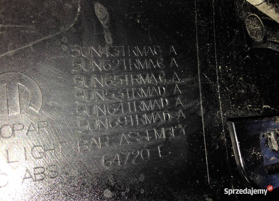 JEEP COMPASS II 17 listwa klapy tylnej kamera Katowice