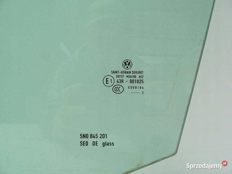 SZYBA DRZWI LEWA LEWY PRZÓD PRZEDNIA VW TIGUAN I osobowe