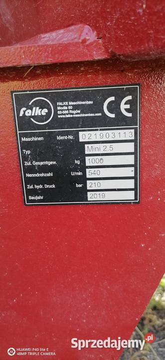 Paszowóz FALKE MINI 25 Braniewo