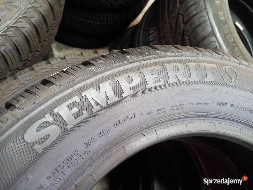 4x Opona UŻYWANA ZIMOWA 17565R15 SEMPERIT 109 Zaścianki